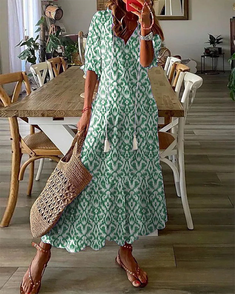 ND | Maxi-robe d'été élégante