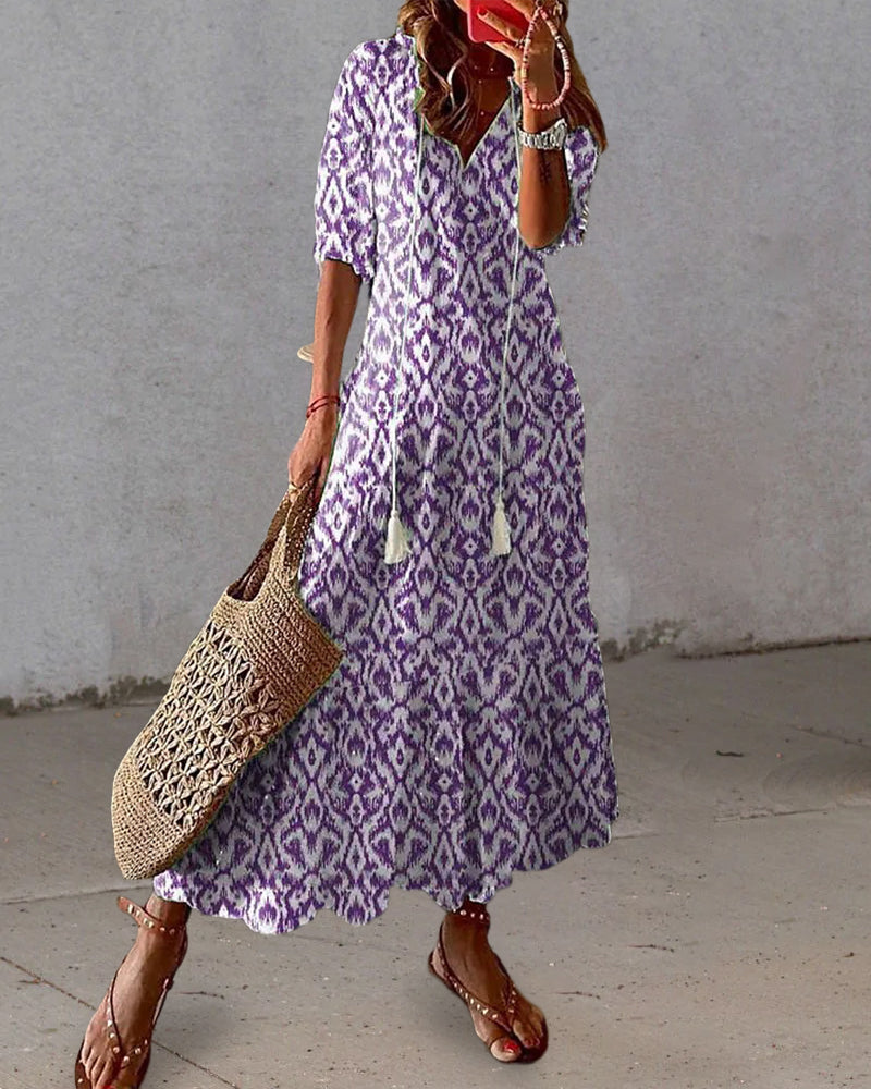 ND | Maxi-robe d'été élégante