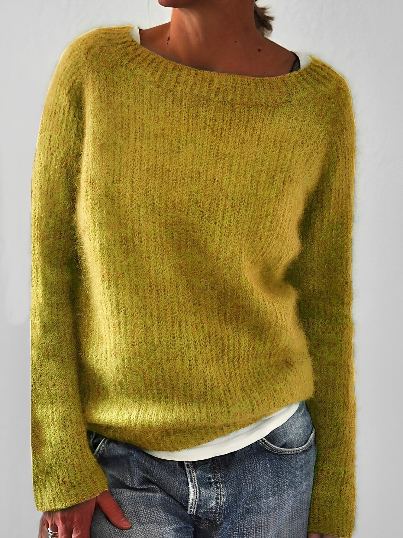ND | Pull-over léger en tricot structuré