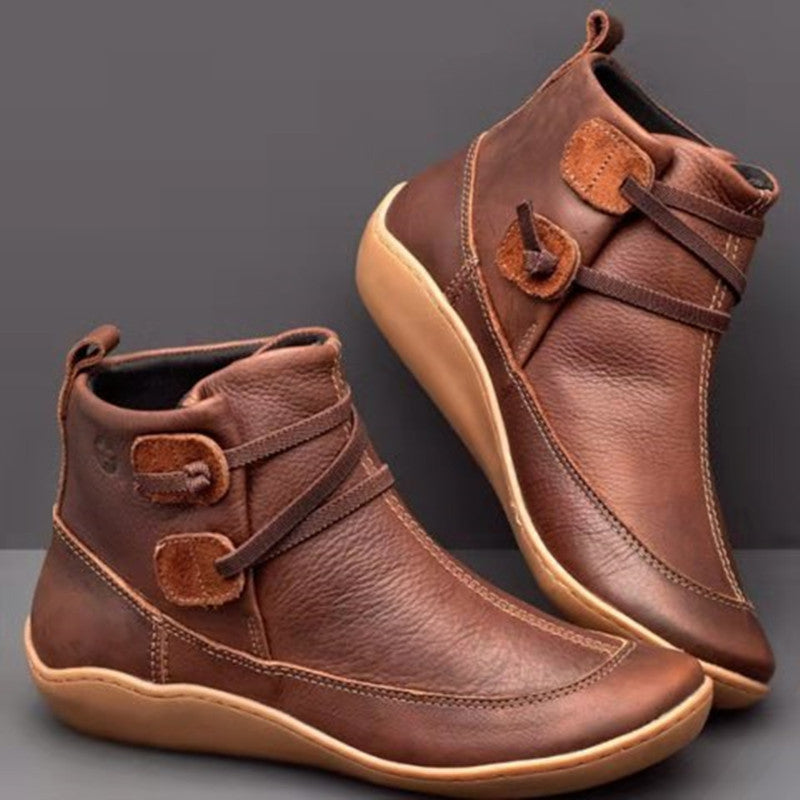 EP | bottes pointues en cuir pour femmes