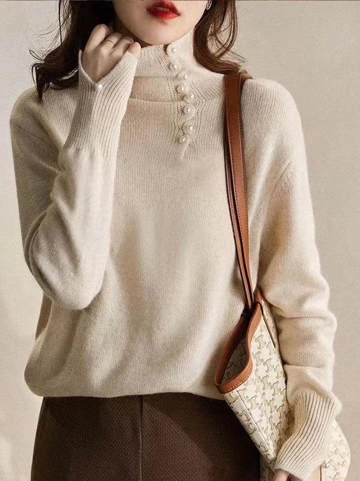 ND | Cardigan d'hiver élégant et sans effort