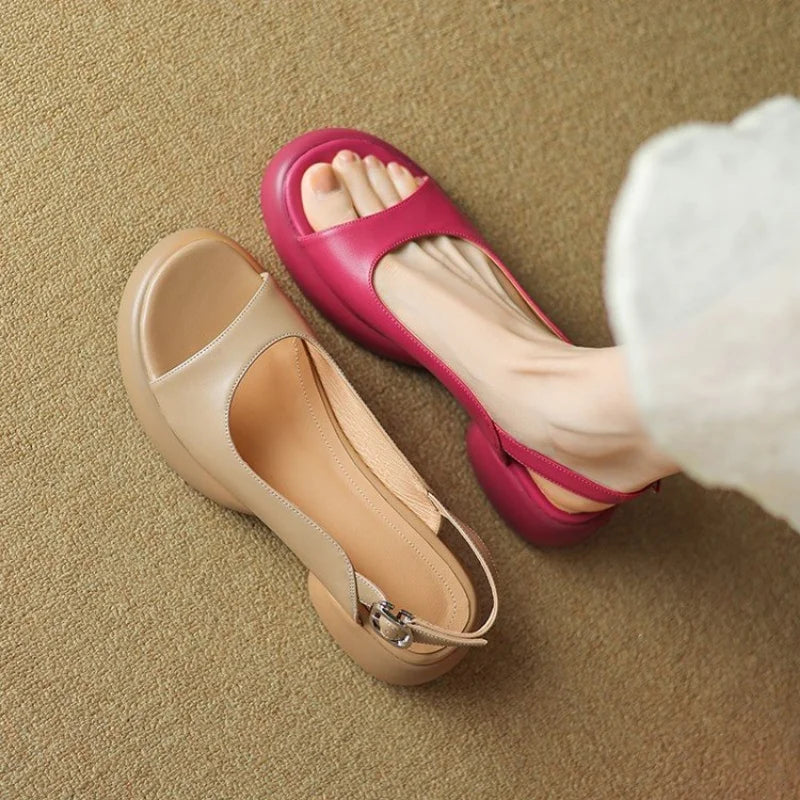 EP | Femmes Chucky Heels Sandales Moderne