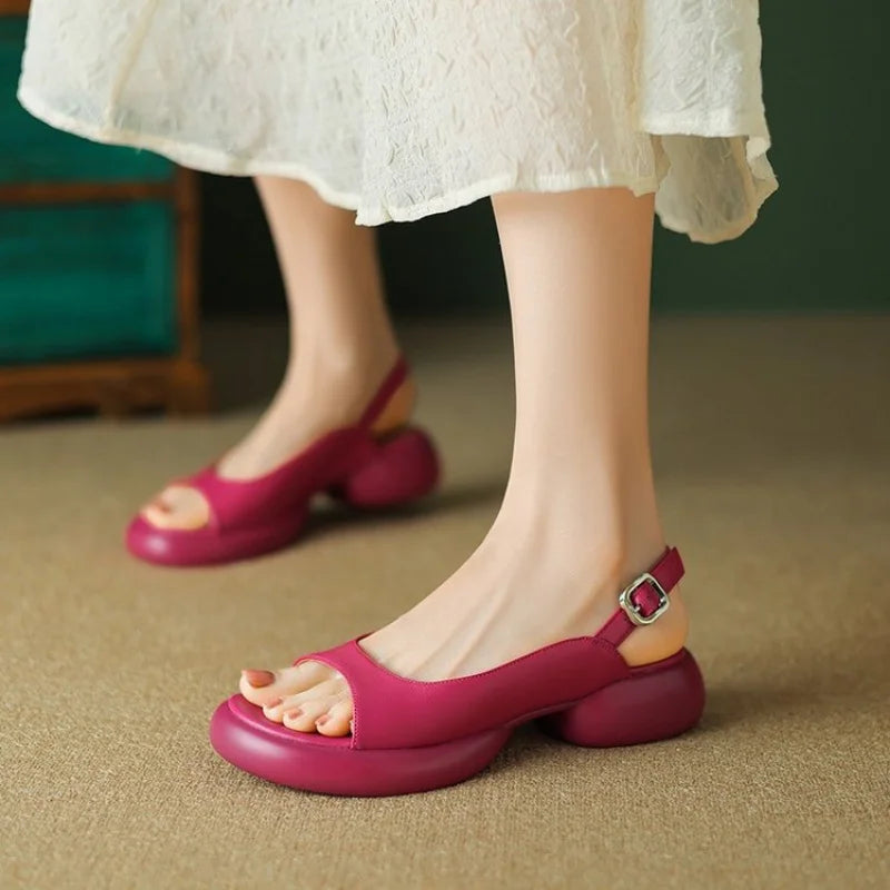 EP | Femmes Chucky Heels Sandales Moderne