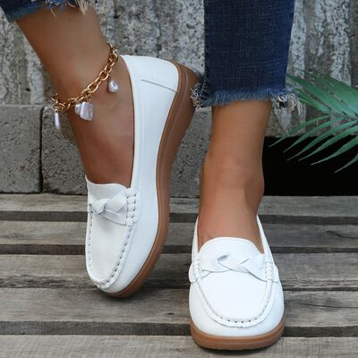 ND | Mocassins classiques avec détail de noeud