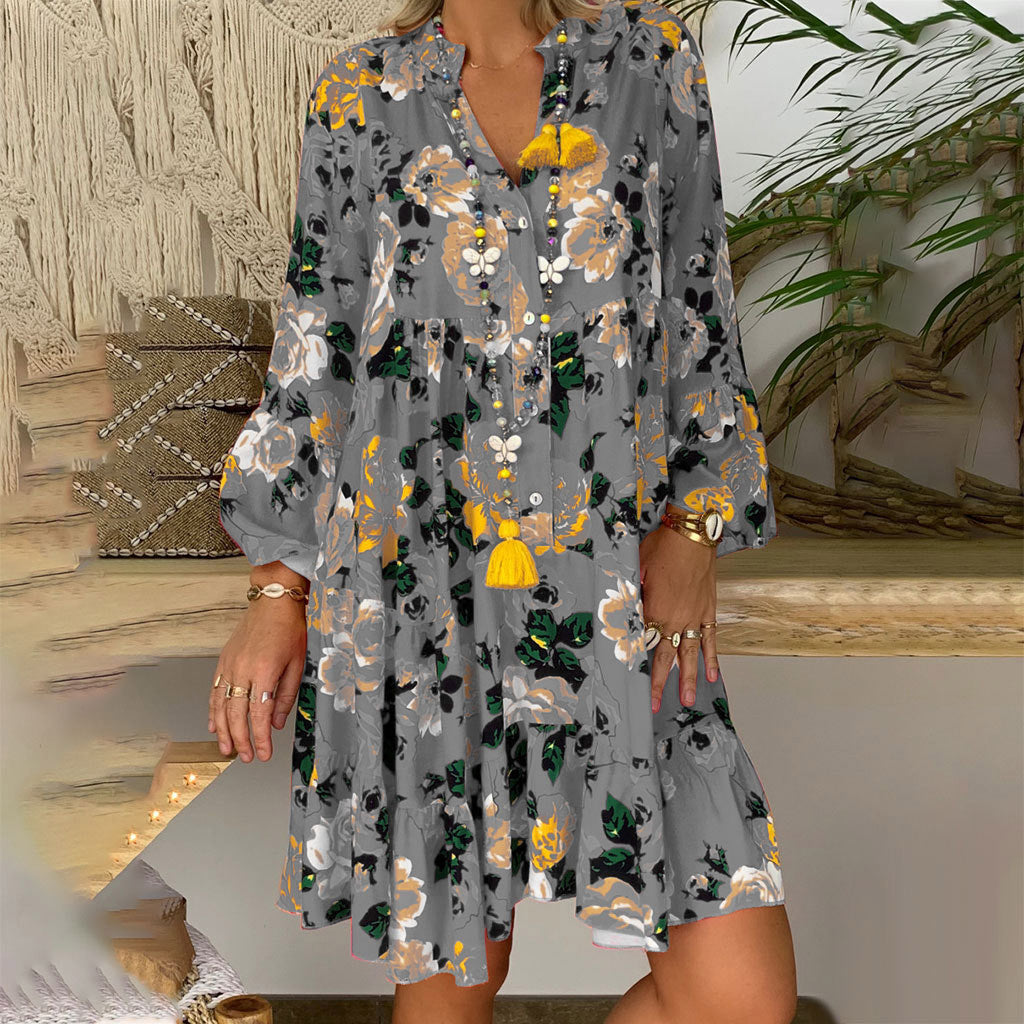 EP | Robe pop à imprimé floral