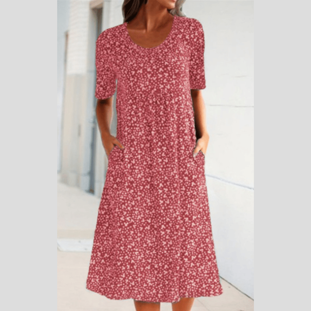 EP | ROBE MIDI CHIC AVEC STYLE FLORAL