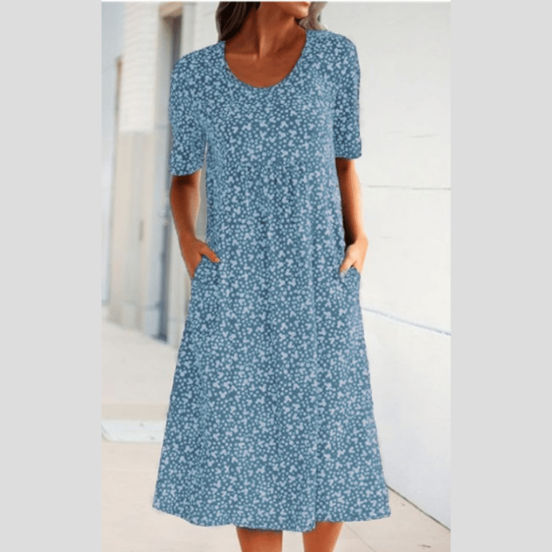 EP | ROBE MIDI CHIC AVEC STYLE FLORAL