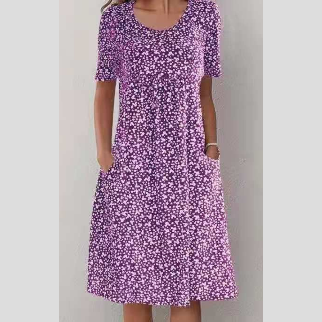 EP | ROBE MIDI CHIC AVEC STYLE FLORAL