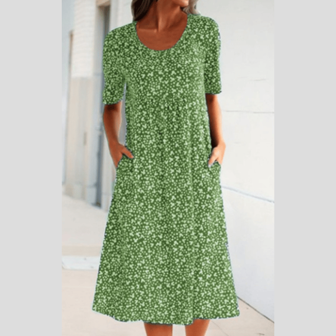 EP | ROBE MIDI CHIC AVEC STYLE FLORAL