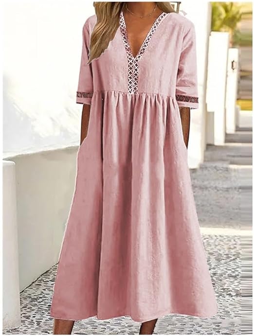 EP | robe en coton et lin