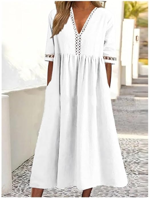 EP | robe en coton et lin