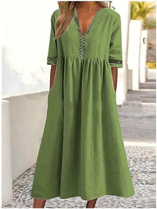 EP | robe en coton et lin