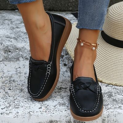 ND | Mocassins classiques avec détail de noeud