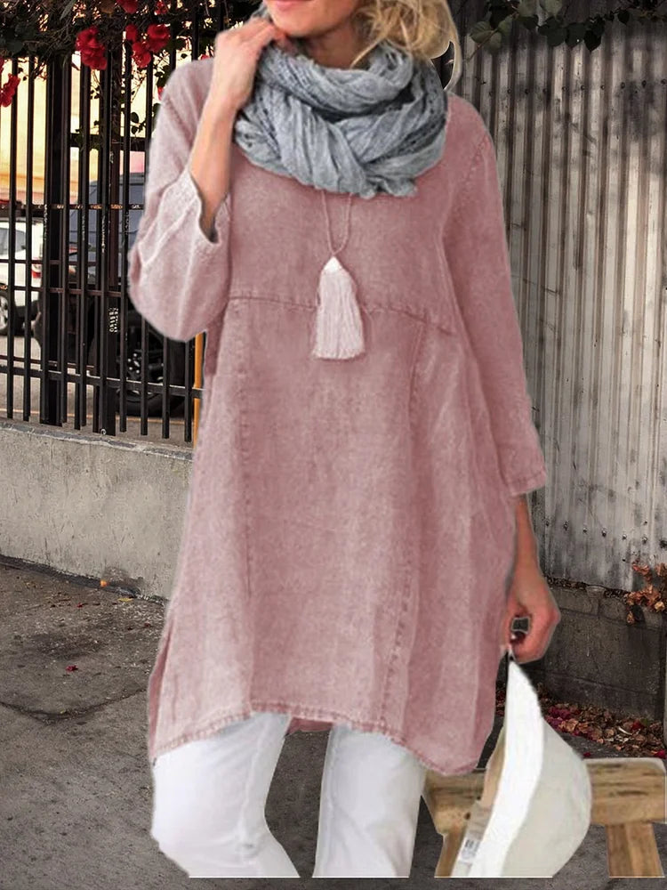 ND | Mini-robe décontractée avec poches