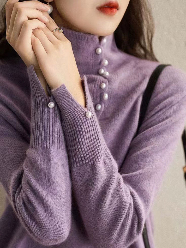 ND | Cardigan d'hiver élégant et sans effort