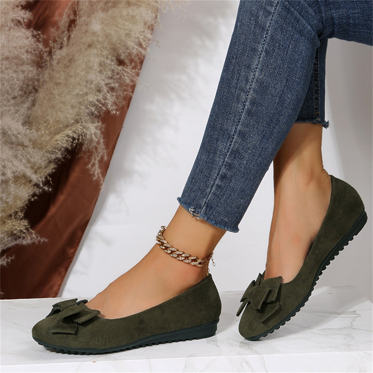 ND | Chaussons de ballet avec noeud