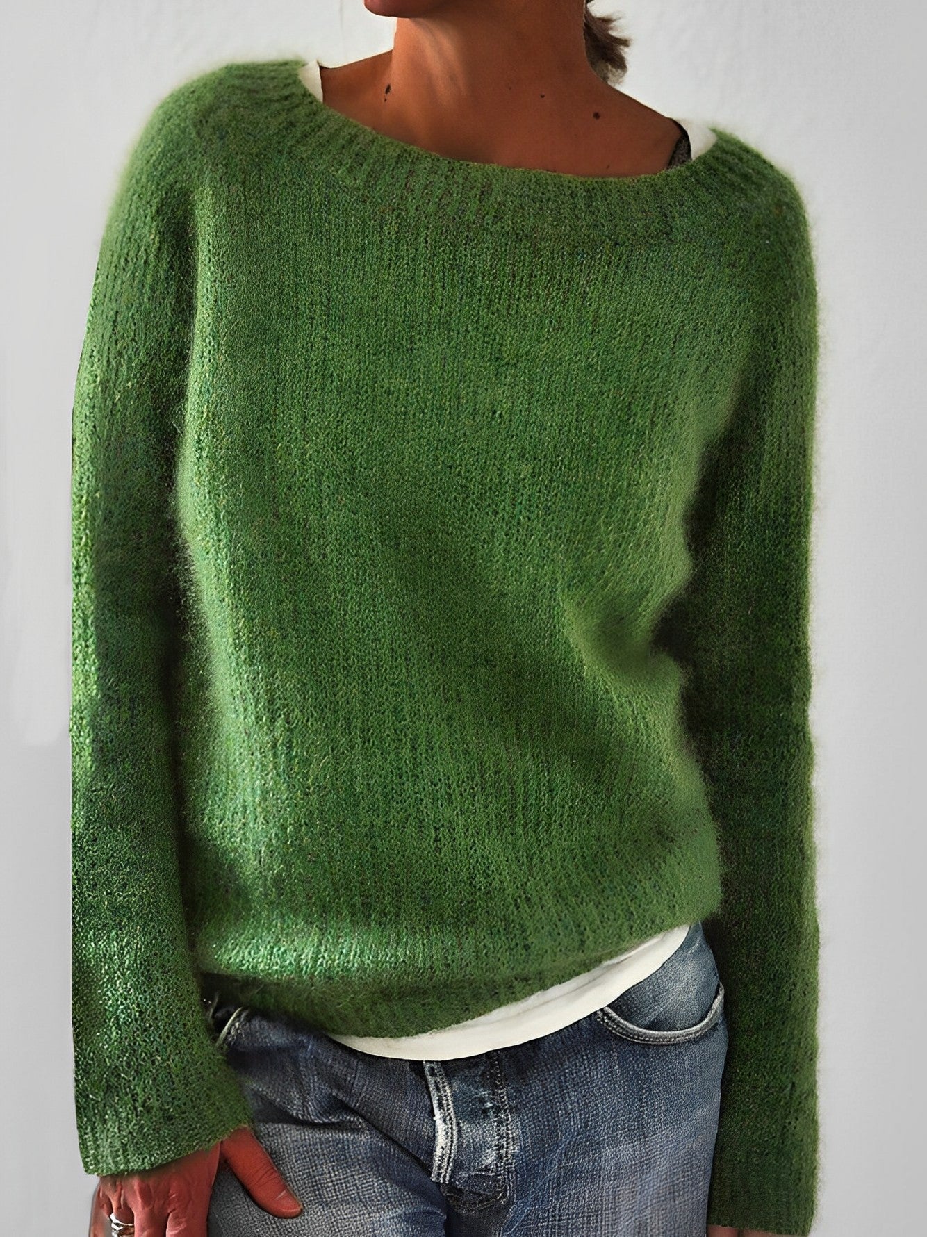 ND | Pull-over léger en tricot structuré