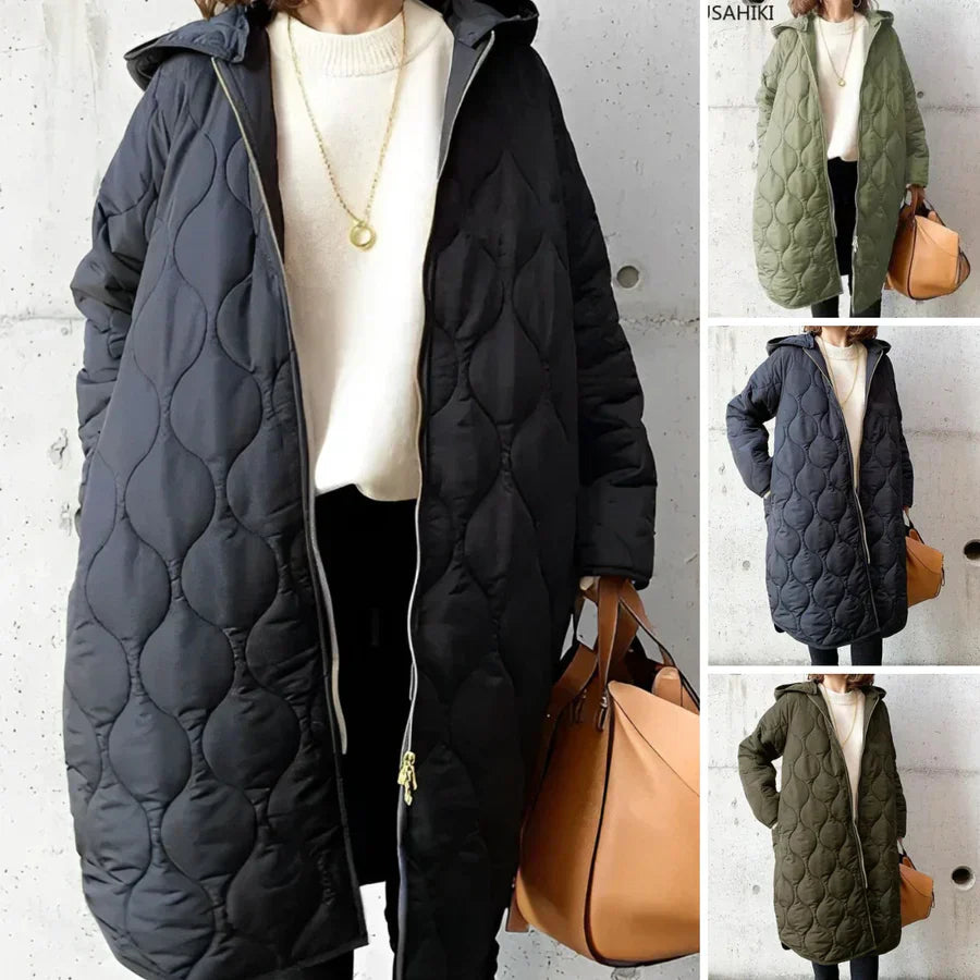 ND | Manteau matelassé avec capuche