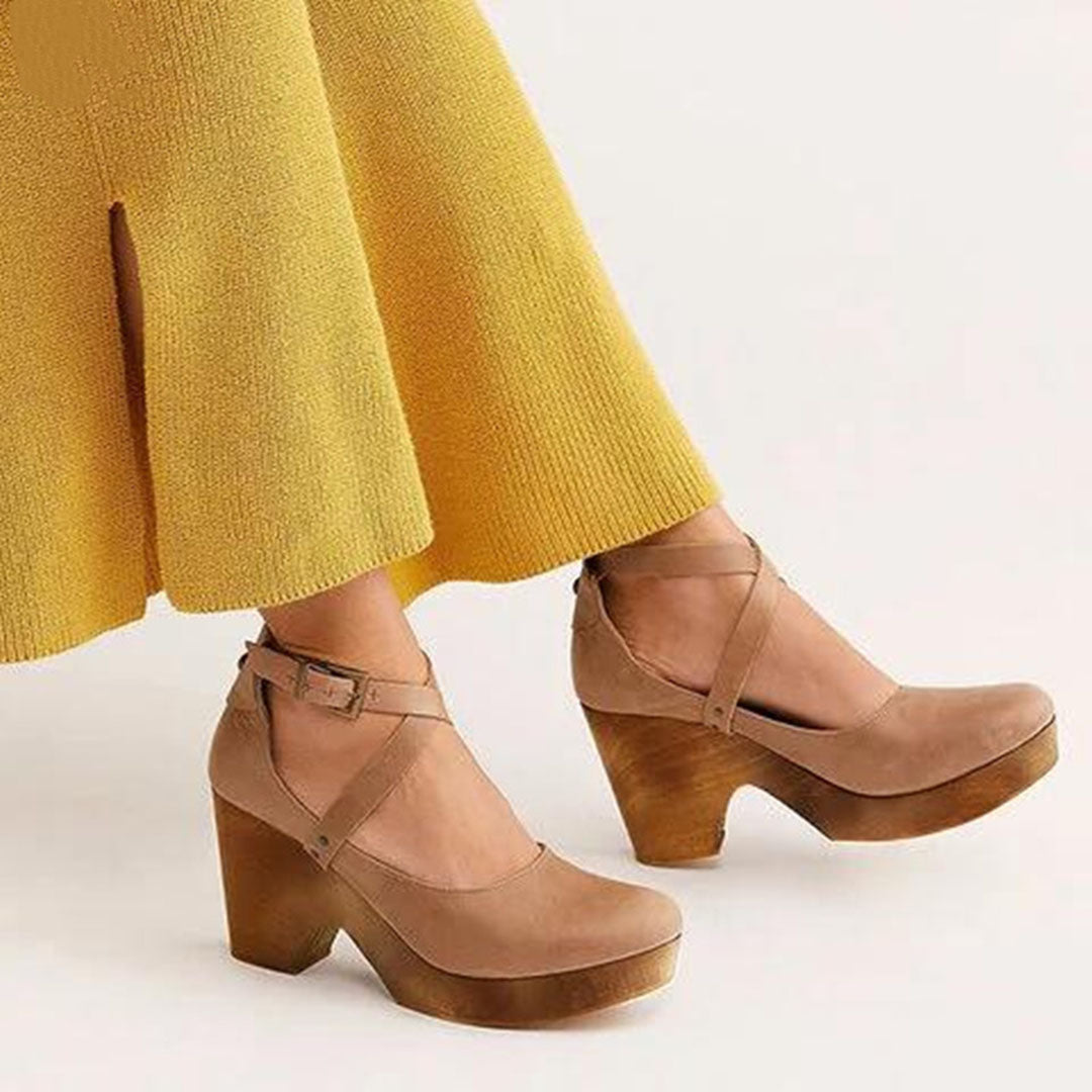ND | Chaussures compensées encombrantes