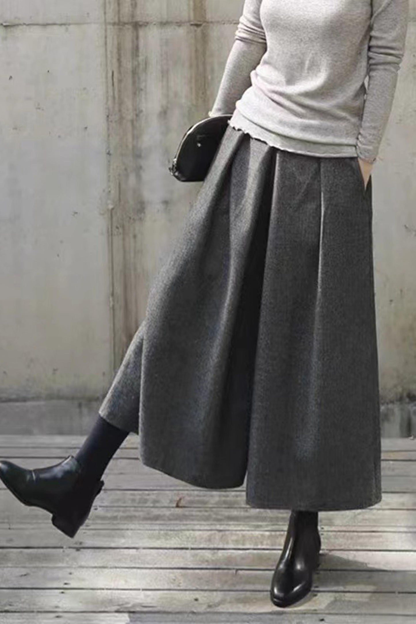 ND | Pantalon élégant à jambe large