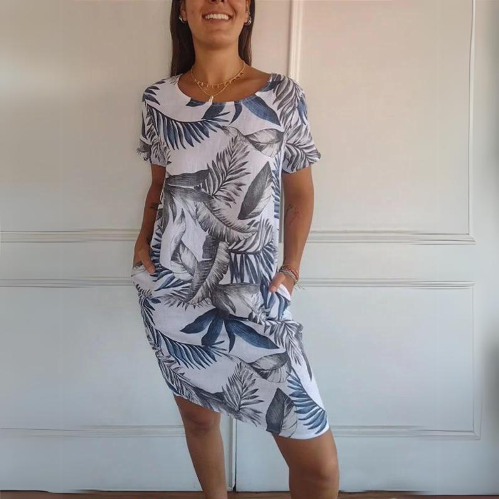 EP | Robe confortable à encolure ronde