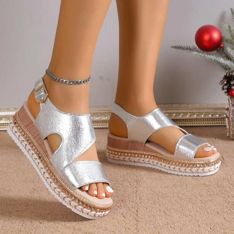 EP | Sandales à plateforme Glam