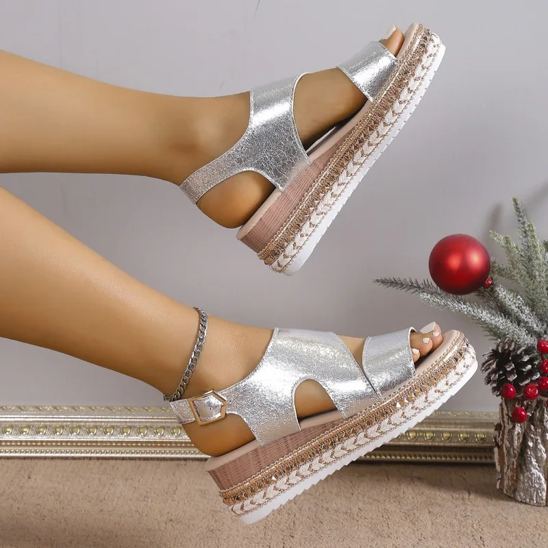 EP | Sandales à plateforme Glam