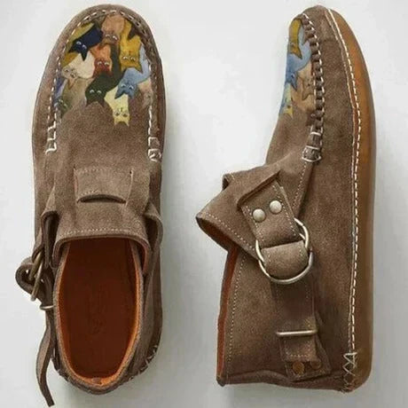 ND | Bottes à la cheville élégantes avec boucle