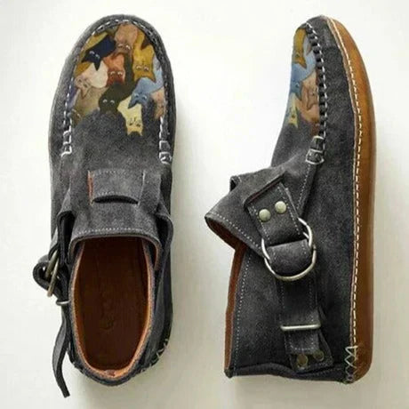 ND | Bottes à la cheville élégantes avec boucle
