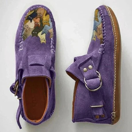 ND | Bottes à la cheville élégantes avec boucle