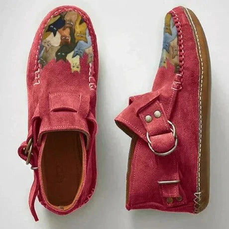 ND | Bottes à la cheville élégantes avec boucle