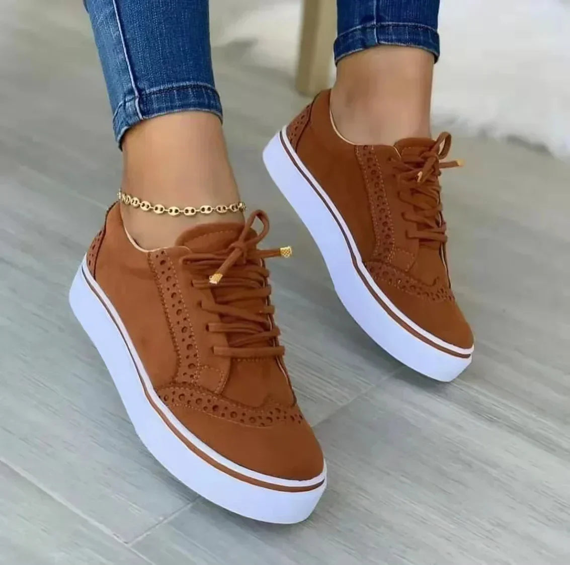 ND | Baskets à plateforme stylées