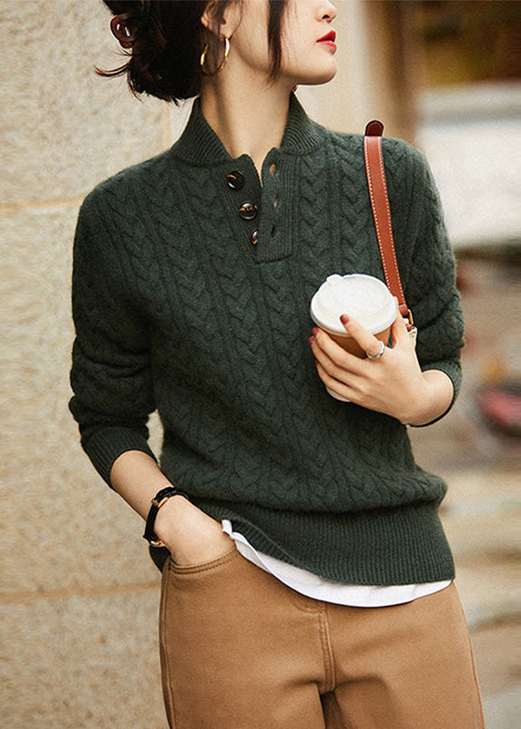ND | Pull-over en tricot avec boutons