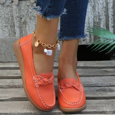 ND | Mocassins classiques avec détail de noeud