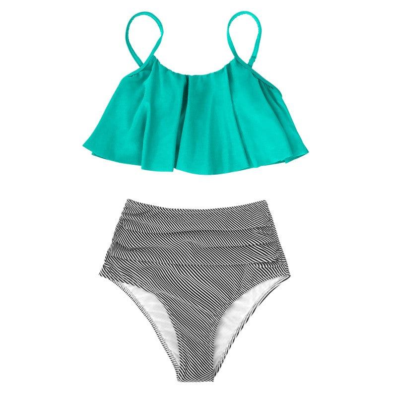 ND | Bikini coloré à volants