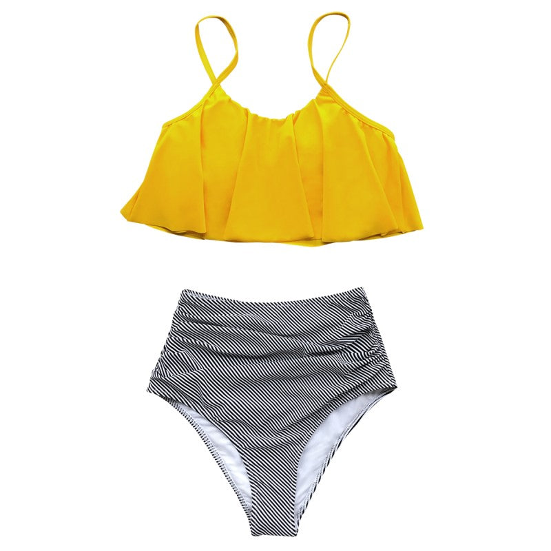 ND | Bikini coloré à volants