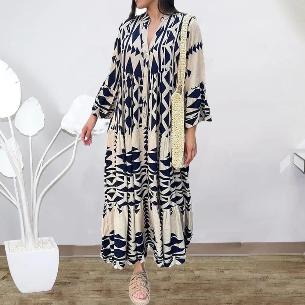 EP | Robe de soleil bohème à manches longues