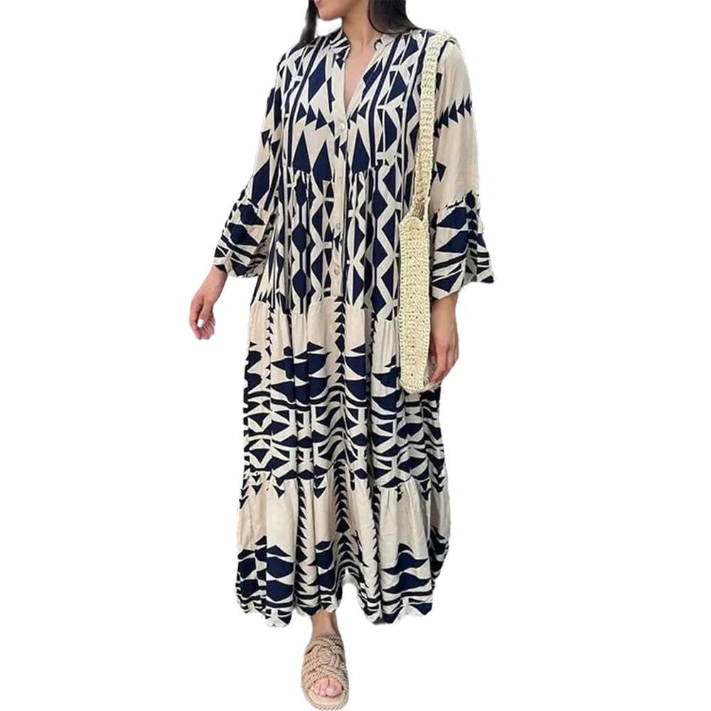 EP | Robe de soleil bohème à manches longues