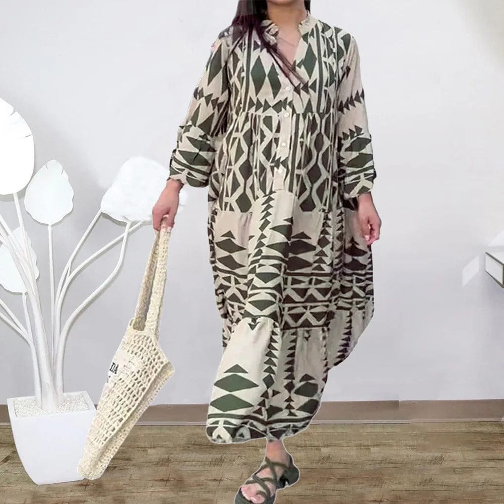 EP | Robe de soleil bohème à manches longues