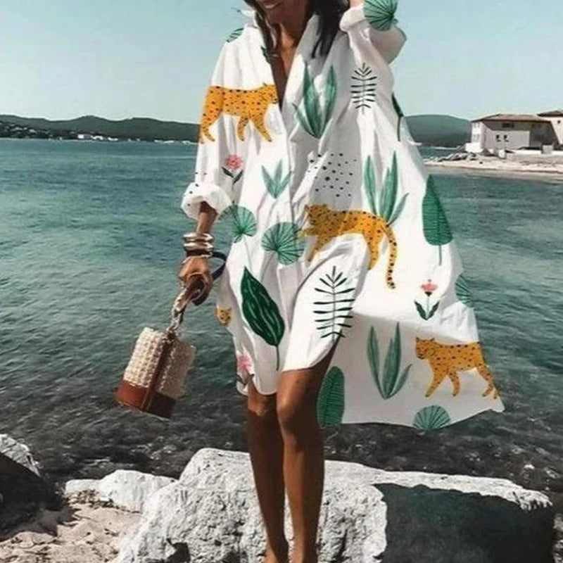 EP | Robe chemise décontractée