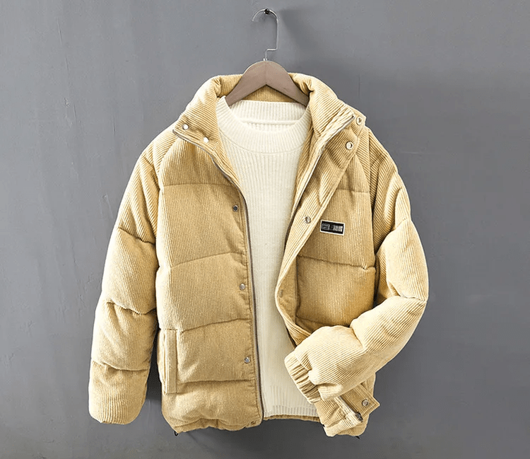 EP | Veste de mode hip-hop en velours rembourré