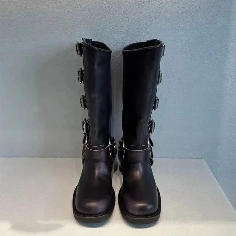 EP | Bottes en cuir vintage