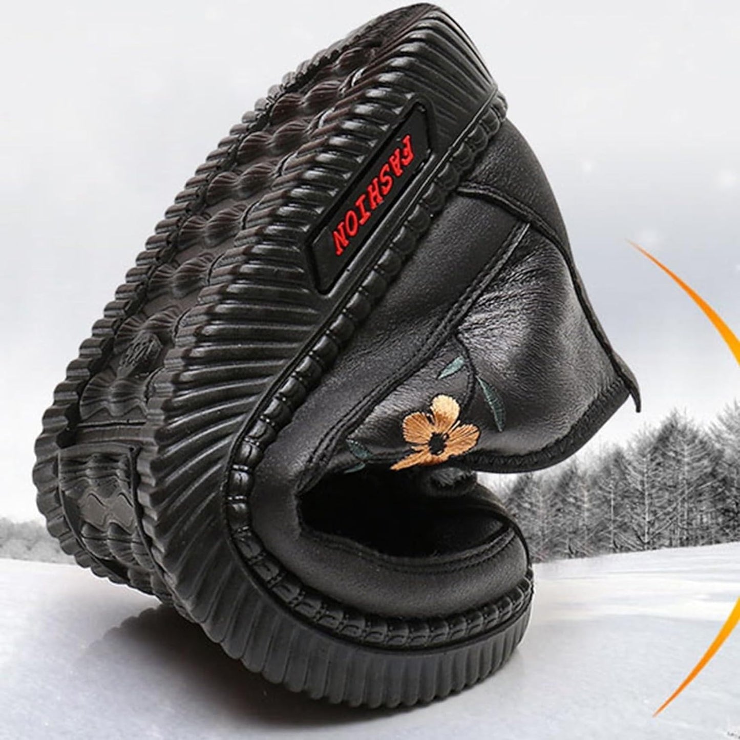 EP | Chaussures de sport d'hiver pour femmes en peluche épaisse