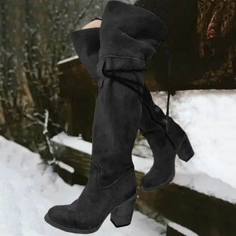 EP | Bottes boho western à hauteur de genou
