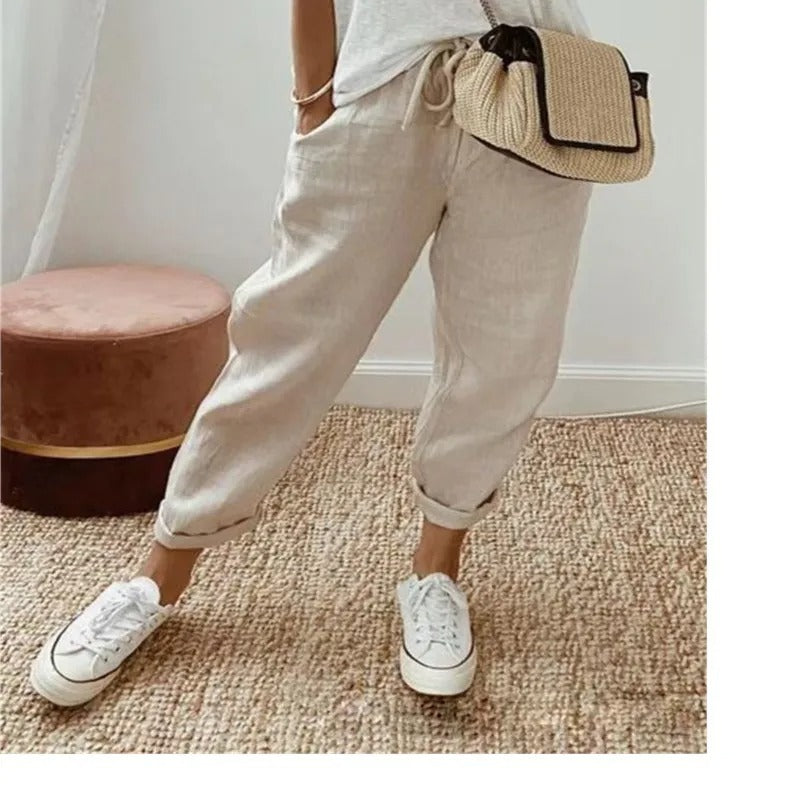 EP | Pantalon d'été boho en coton