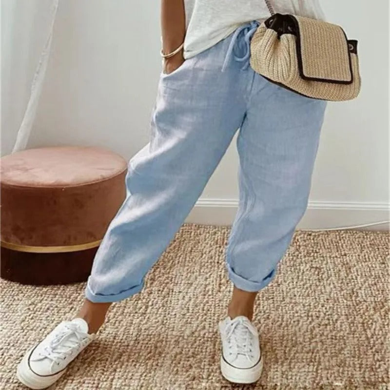 EP | Pantalon d'été boho en coton