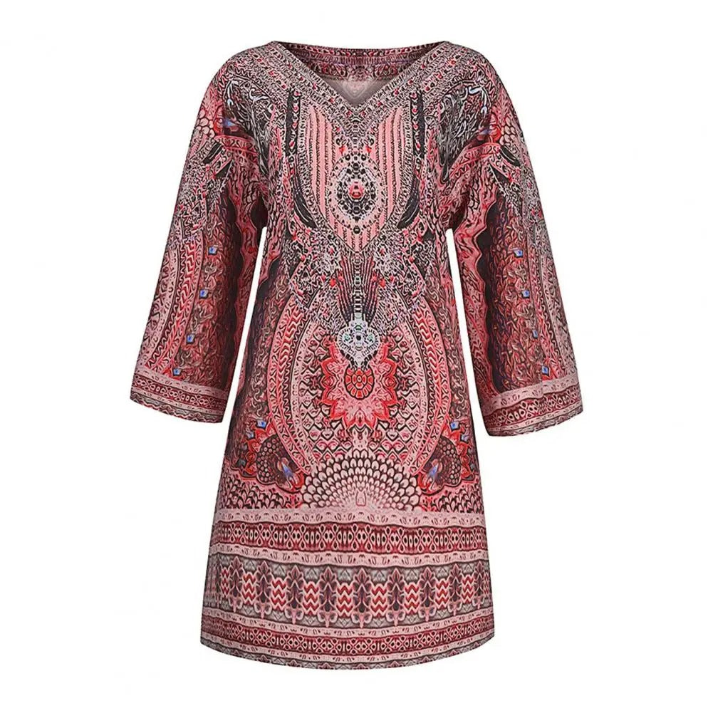 EP | mini-robe boho en loose