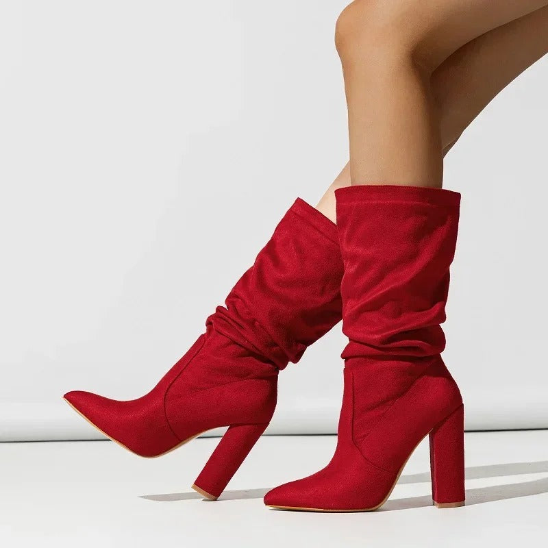 EP | Bottines à talon épais