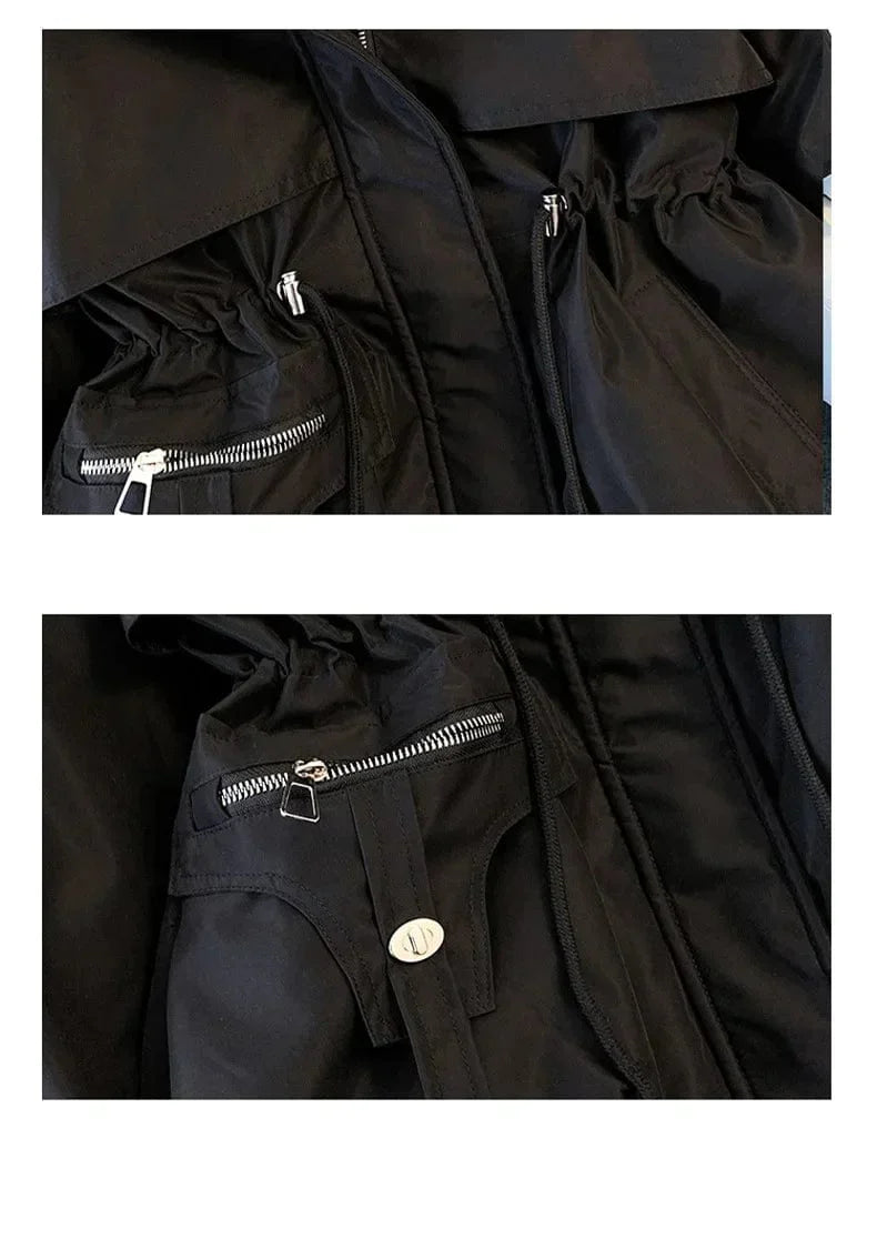 EP | Veste décontractée avec col en fausse fourrure