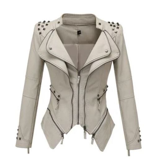 EP | Veste en similicuir pour femme